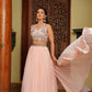 Beachy Peach Lehenga set