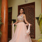 Beachy Peach Lehenga set