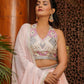 Beachy Peach Lehenga set