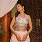 Beachy Peach Lehenga set