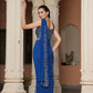 Dazzling Blue Drape Saree